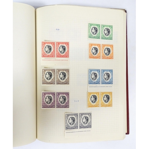 2480 - Stamps & Postal History : An album containing various Worldwide and Commonwealth stamps to include G... 