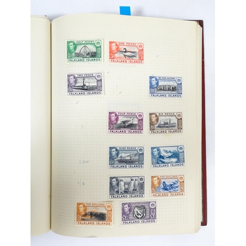 2480 - Stamps & Postal History : An album containing various Worldwide and Commonwealth stamps to include G... 