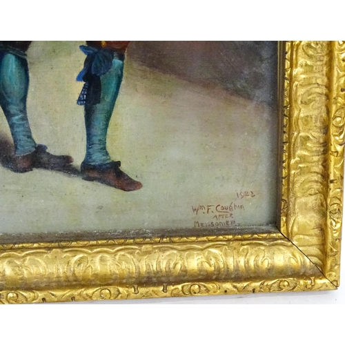 1999 - After Jean Louis Ernest Meissonier, Early 20th century, Oil on canvas board, A Musketeer - Time of L... 