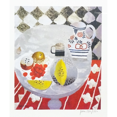 2215 - After Mary Fedden (1915-2012), Limited edition print, The Matisse Jug. Signed and numbered 292 / 550... 