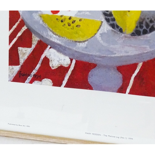 2215 - After Mary Fedden (1915-2012), Limited edition print, The Matisse Jug. Signed and numbered 292 / 550... 