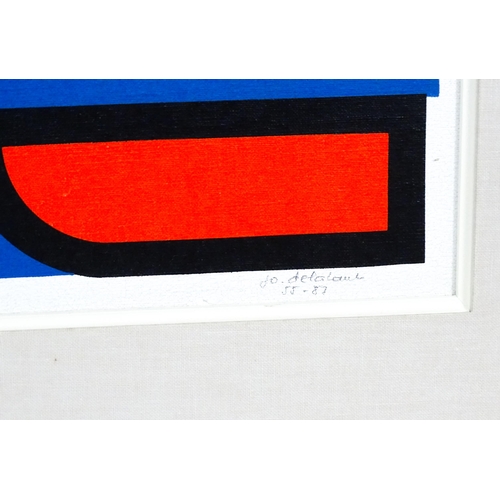 2216 - Jo Delahaut (1911-1992), Limited edition print on canvas, Balta (1955). Signed and numbered 202 / 30... 