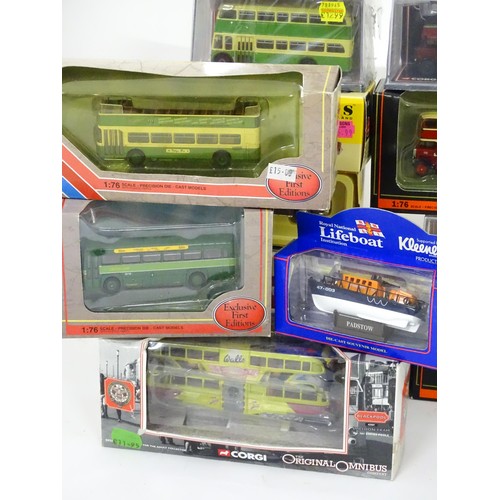 779 - A quantity of assorted boxed Corgi, Lledo and Gilbow Exclusive First Editions model vehicles, the la... 