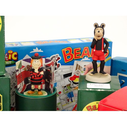 784 - A quantity of Beano  / Dandy collectables, comprising figurines, puzzle, comic maker kit, mug, 2011 ... 