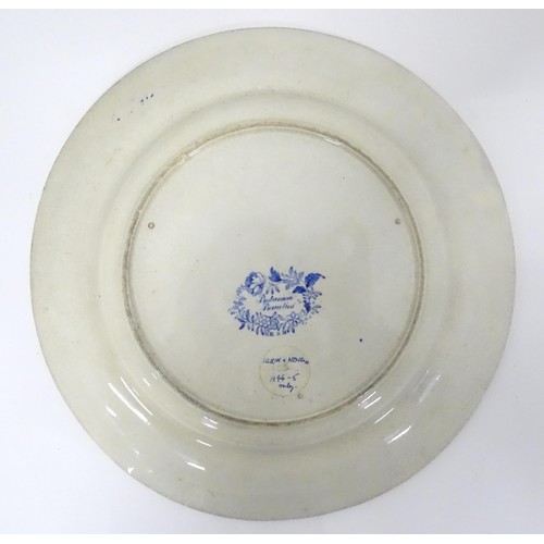 792 - A quantity of assorted blue and white dinner wares to include plates, tureens / serving dishes, sauc... 