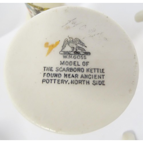 880 - A quantity of crested ware, to include Chatham, Cheddar, Weston-super-Mare, Great Malvern, Southend-... 