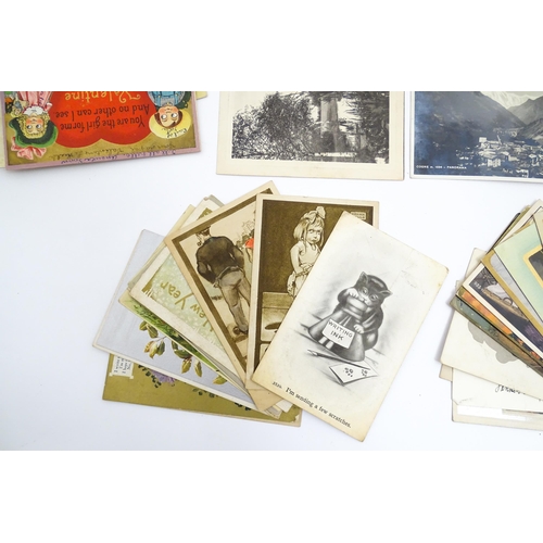 899 - A quantity of Victorian and later picture postcards to include Yacht Races in front of the Coronado ... 