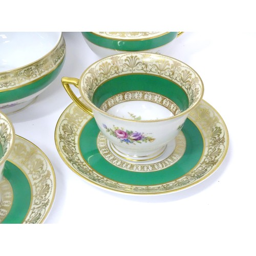 914 - A quantity of assorted 20thC ceramics to include Royal Worcester coasters, Thomas of Bavarian tea wa... 