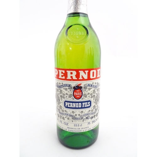 919 - A 75cl bottle of Pedro Ximenez Triana Bodegas Hidalgo sherry, together with a 75cl bottle of Cinzano... 