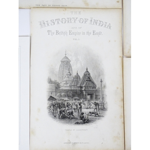 2248 - A quantity of 19thC engravings from The History of the British Empire in India and the East - Volume... 