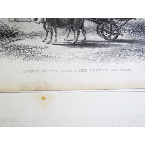 2248 - A quantity of 19thC engravings from The History of the British Empire in India and the East - Volume... 