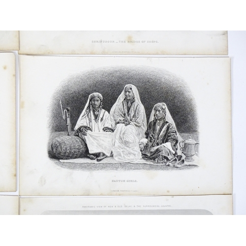 2248 - A quantity of 19thC engravings from The History of the British Empire in India and the East - Volume... 