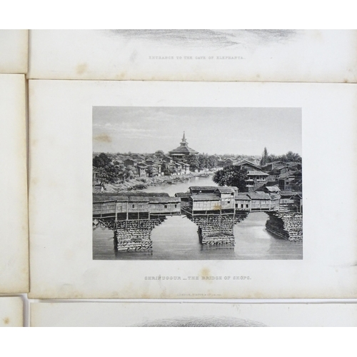 2248 - A quantity of 19thC engravings from The History of the British Empire in India and the East - Volume... 