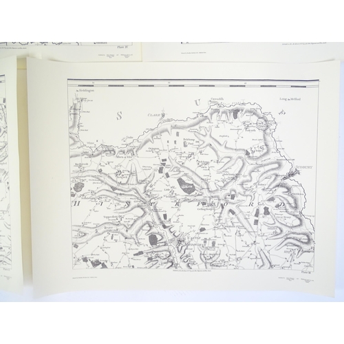 2490 - Book & Maps: A Reproduction of A Map of the County of Essex 1777 by John Chapman & Peter Andre. Toge... 