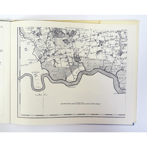 2490 - Book & Maps: A Reproduction of A Map of the County of Essex 1777 by John Chapman & Peter Andre. Toge... 