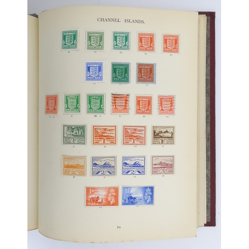 2481 - Stamps & Postal History : An album containing a quantity of assorted Victorian and later Great Brita... 