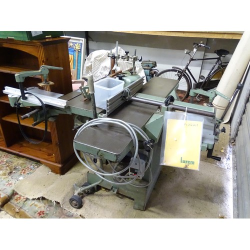 551 - Woodworking machine : a Lurem France 'C260N Universal Woodworker' with manual, approx 56