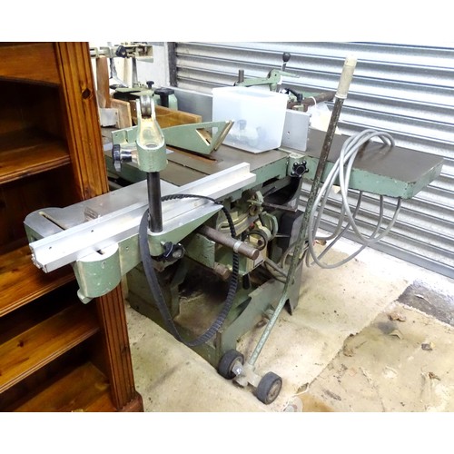 551 - Woodworking machine : a Lurem France 'C260N Universal Woodworker' with manual, approx 56