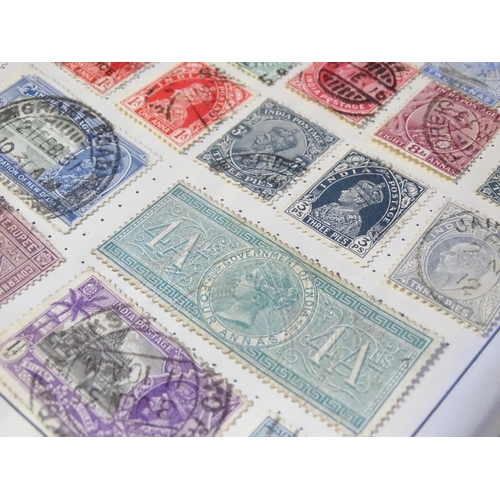 790 - Stamps: A quantity of assorted Victorian and later Great Britain, Commonwealth and Worldwide stamps,... 