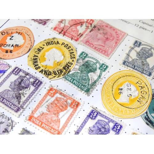 790 - Stamps: A quantity of assorted Victorian and later Great Britain, Commonwealth and Worldwide stamps,... 