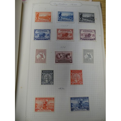 2478 - Stamps & Postal History : A stamp album containing 20thC Worldwide and Commonwealth stamps, to inclu... 