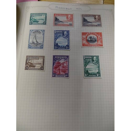 2478 - Stamps & Postal History : A stamp album containing 20thC Worldwide and Commonwealth stamps, to inclu... 