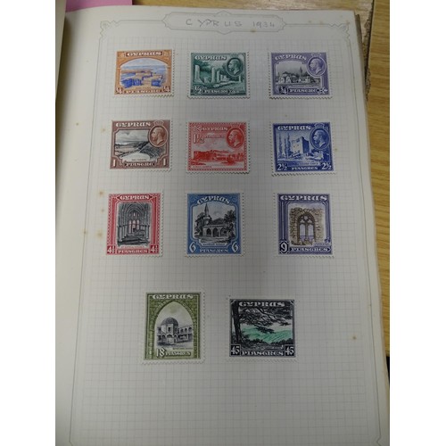 2478 - Stamps & Postal History : A stamp album containing 20thC Worldwide and Commonwealth stamps, to inclu... 