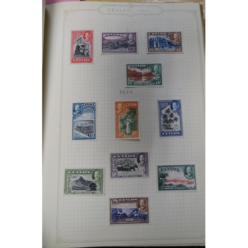 2478 - Stamps & Postal History : A stamp album containing 20thC Worldwide and Commonwealth stamps, to inclu... 