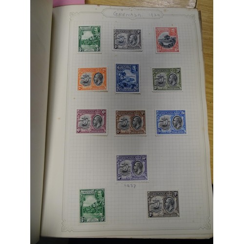 2478 - Stamps & Postal History : A stamp album containing 20thC Worldwide and Commonwealth stamps, to inclu... 