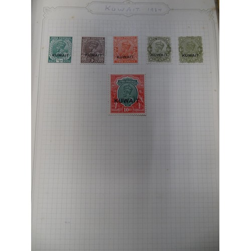 2478 - Stamps & Postal History : A stamp album containing 20thC Worldwide and Commonwealth stamps, to inclu... 