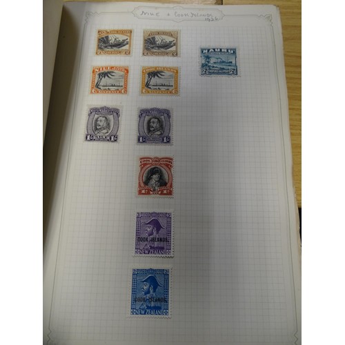 2478 - Stamps & Postal History : A stamp album containing 20thC Worldwide and Commonwealth stamps, to inclu... 