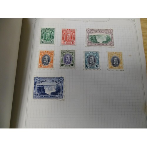 2478 - Stamps & Postal History : A stamp album containing 20thC Worldwide and Commonwealth stamps, to inclu... 