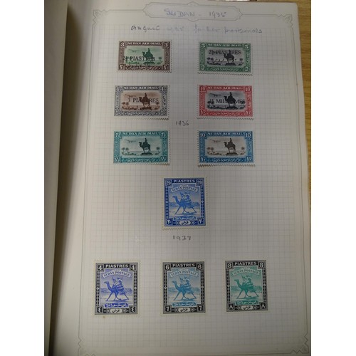 2478 - Stamps & Postal History : A stamp album containing 20thC Worldwide and Commonwealth stamps, to inclu... 