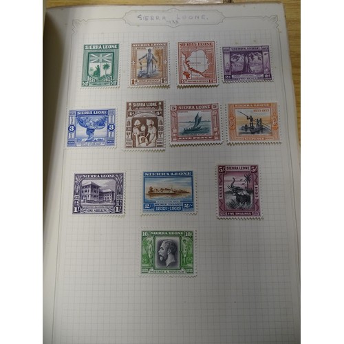 2478 - Stamps & Postal History : A stamp album containing 20thC Worldwide and Commonwealth stamps, to inclu... 