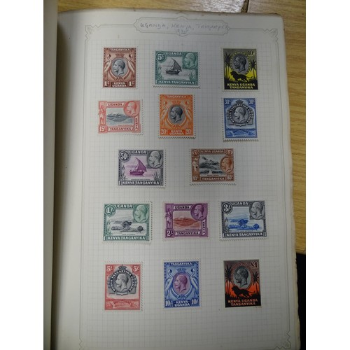 2478 - Stamps & Postal History : A stamp album containing 20thC Worldwide and Commonwealth stamps, to inclu... 