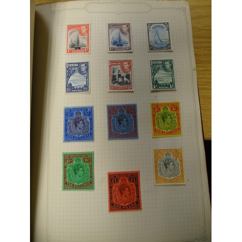 2478 - Stamps & Postal History : A stamp album containing 20thC Worldwide and Commonwealth stamps, to inclu... 