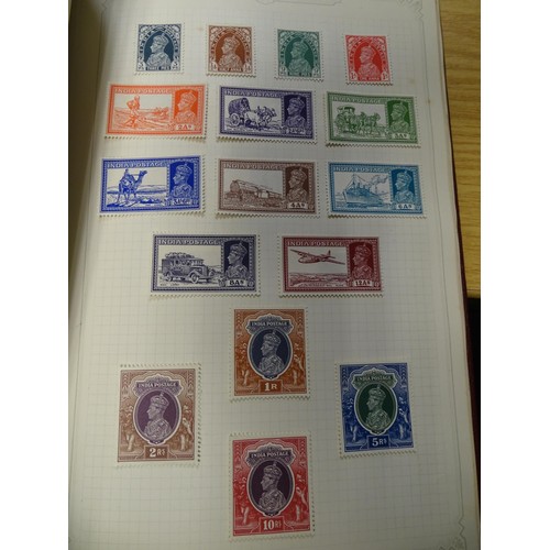 2478 - Stamps & Postal History : A stamp album containing 20thC Worldwide and Commonwealth stamps, to inclu... 