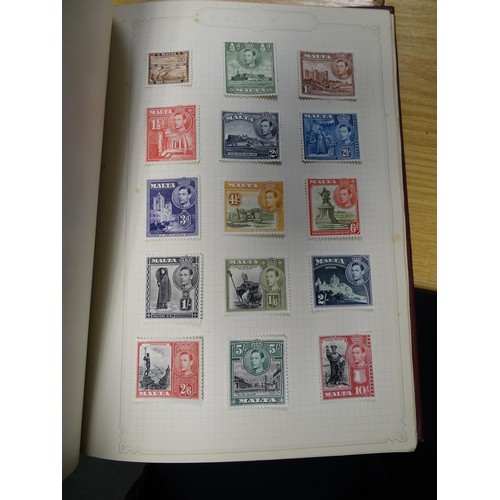 2478 - Stamps & Postal History : A stamp album containing 20thC Worldwide and Commonwealth stamps, to inclu... 