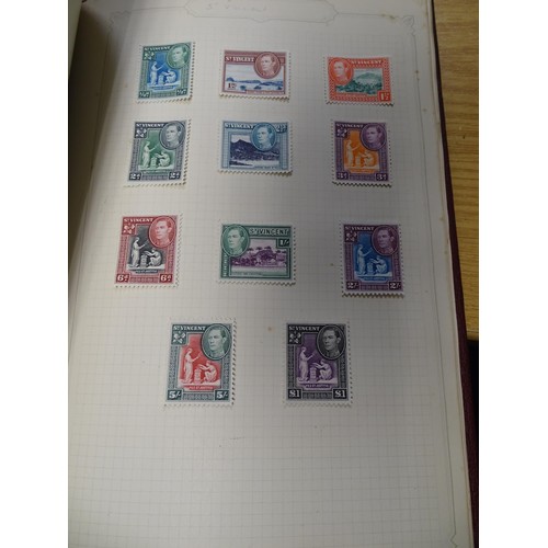 2478 - Stamps & Postal History : A stamp album containing 20thC Worldwide and Commonwealth stamps, to inclu... 