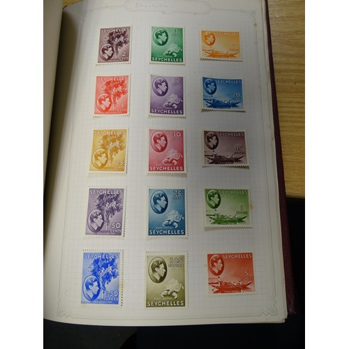 2478 - Stamps & Postal History : A stamp album containing 20thC Worldwide and Commonwealth stamps, to inclu... 