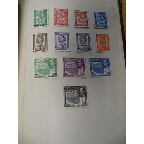 2478 - Stamps & Postal History : A stamp album containing 20thC Worldwide and Commonwealth stamps, to inclu... 