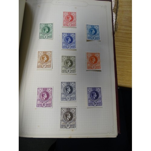 2478 - Stamps & Postal History : A stamp album containing 20thC Worldwide and Commonwealth stamps, to inclu... 