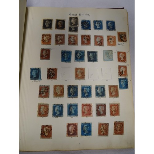 2481 - Stamps & Postal History : An album containing a quantity of assorted Victorian and later Great Brita... 