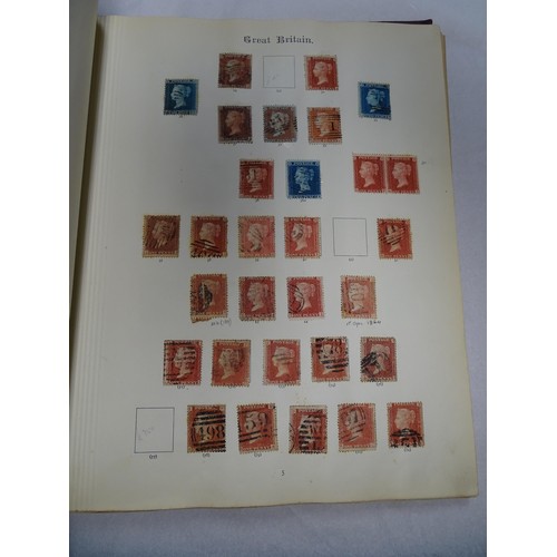 2481 - Stamps & Postal History : An album containing a quantity of assorted Victorian and later Great Brita... 