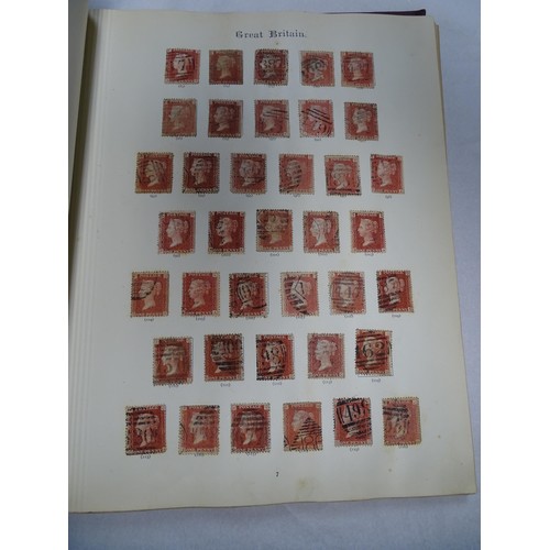 2481 - Stamps & Postal History : An album containing a quantity of assorted Victorian and later Great Brita... 