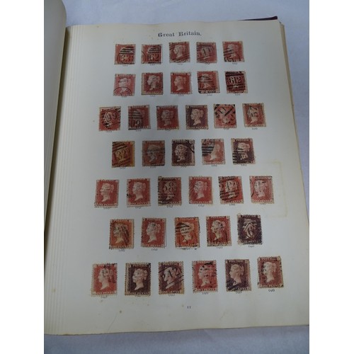 2481 - Stamps & Postal History : An album containing a quantity of assorted Victorian and later Great Brita... 