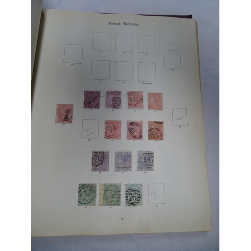 2481 - Stamps & Postal History : An album containing a quantity of assorted Victorian and later Great Brita... 