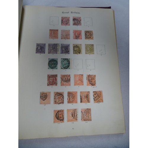 2481 - Stamps & Postal History : An album containing a quantity of assorted Victorian and later Great Brita... 