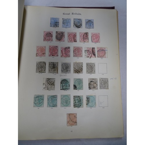 2481 - Stamps & Postal History : An album containing a quantity of assorted Victorian and later Great Brita... 