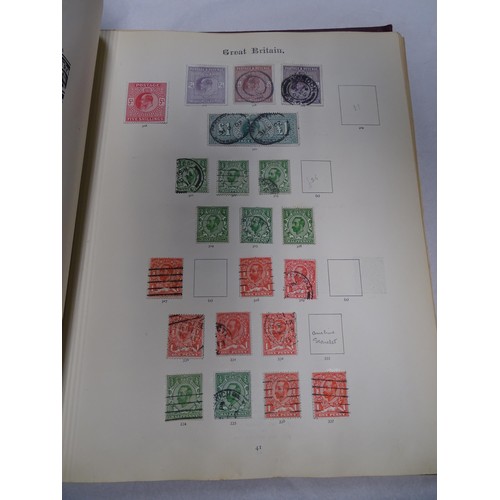 2481 - Stamps & Postal History : An album containing a quantity of assorted Victorian and later Great Brita... 